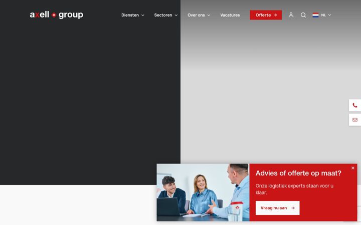 Screenshot of axell-group.com