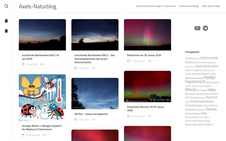 Képernyőkép: axels-naturblog.de