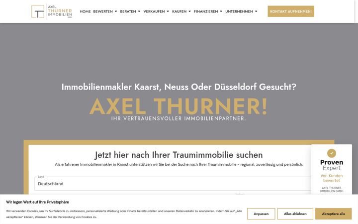 Screenshot of axelthurner.de