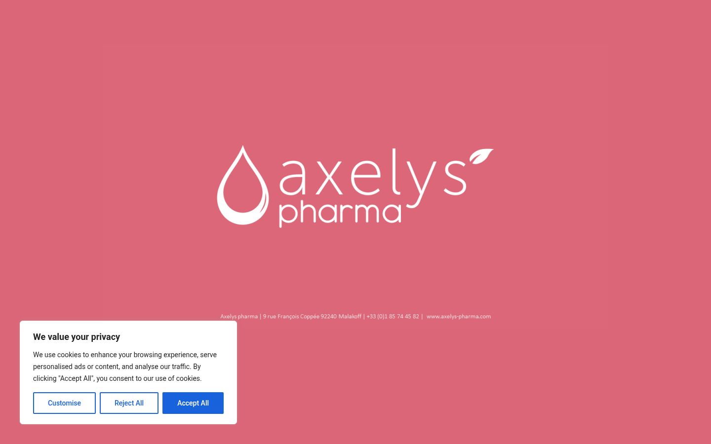 Captura de ecrã do banner de consentimento apresentado antes de qualquer interação