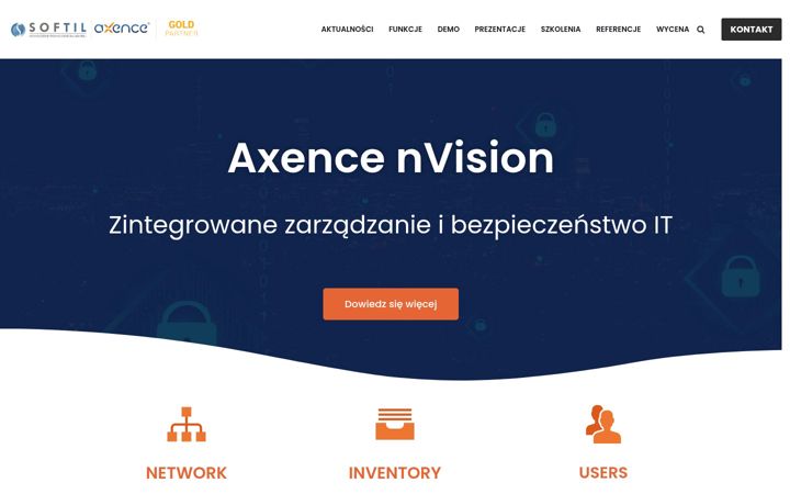 Zrzut ekranu axencenvision.pl