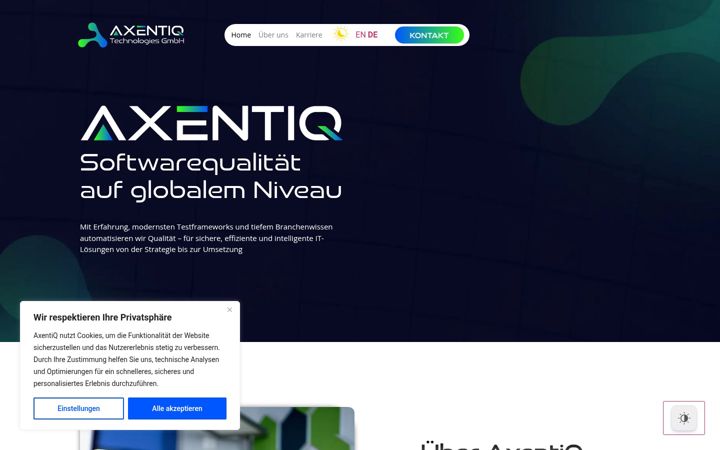 Képernyőkép: axentiq.de