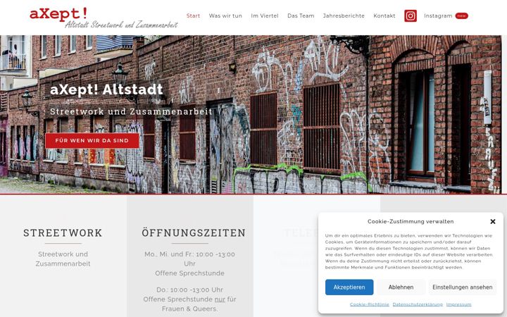 Screenshot of axept-altstadt.de