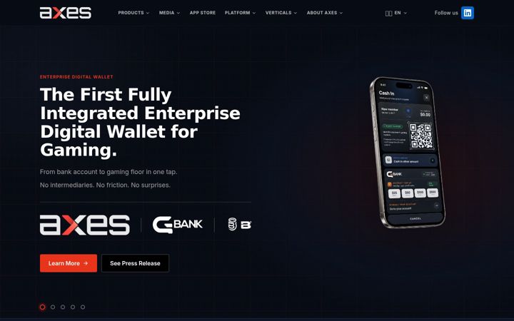 Screenshot of axesnetwork.com