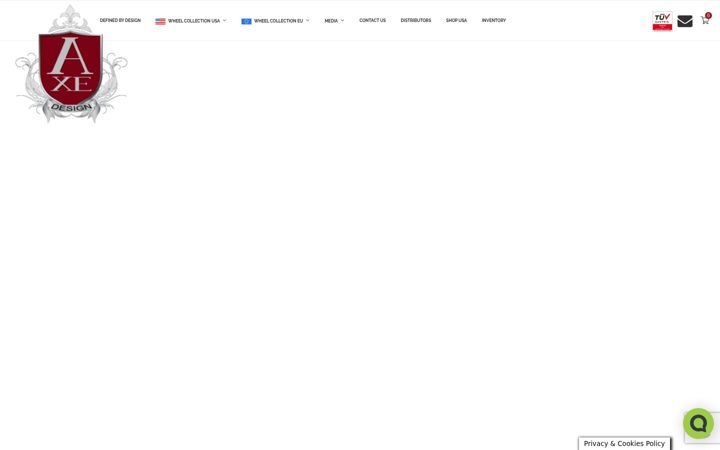 Screenshot of axewheels.com