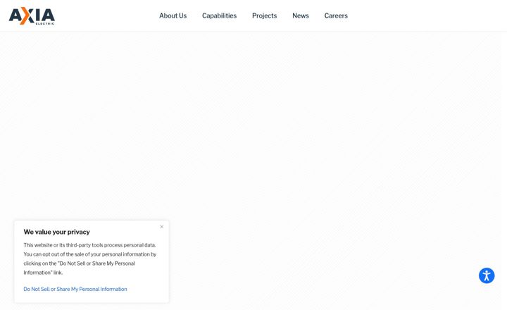 Screenshot of axia-electric.com