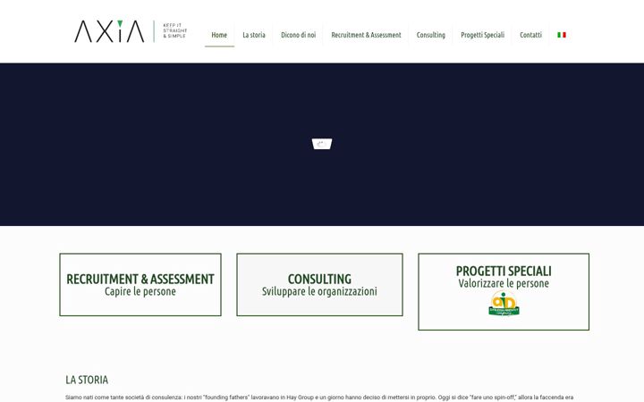 Screenshot of axiahrm.it