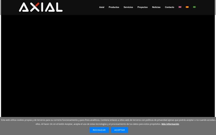 Screenshot of axialstructural.com