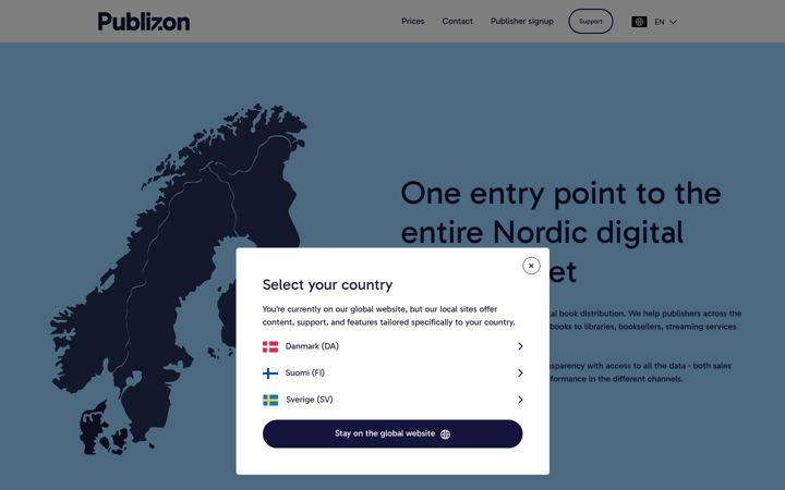 Screenshot of axiellmedia.com