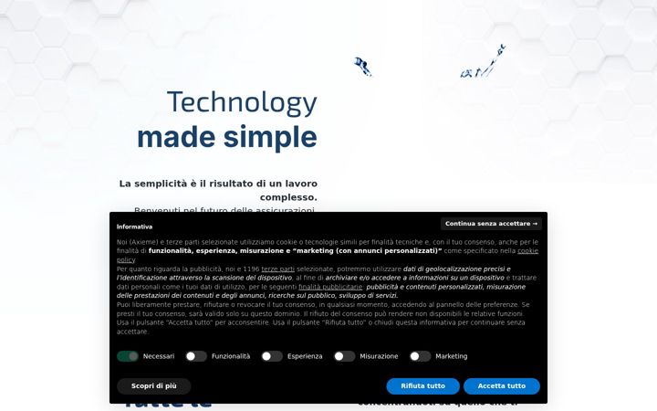 Screenshot of axieme.com