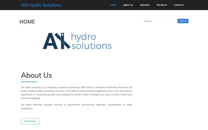 Screenshot of axihydro.com