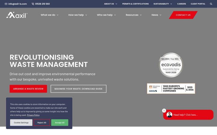 Screenshot of axil-is.com