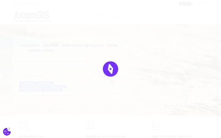 Screenshot του axiomgis.nl