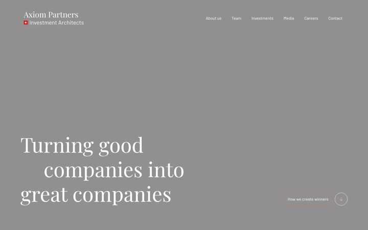 Screenshot of axiompartners.eu