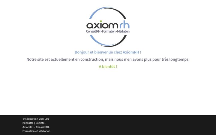 Screenshot ta' axiomrh.fr
