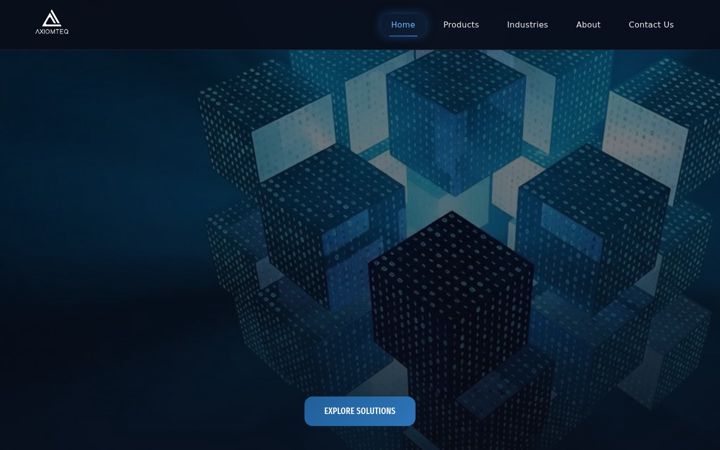 Ekrano kopija axiomteq.com