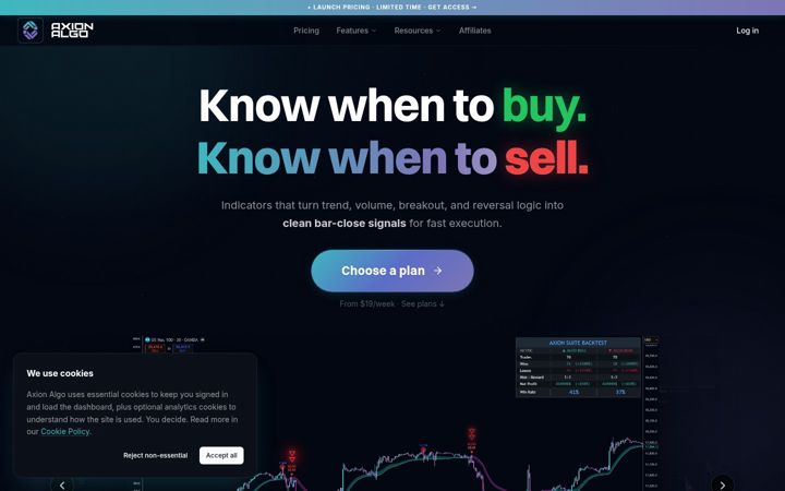 Ekrano kopija axion-algo.com
