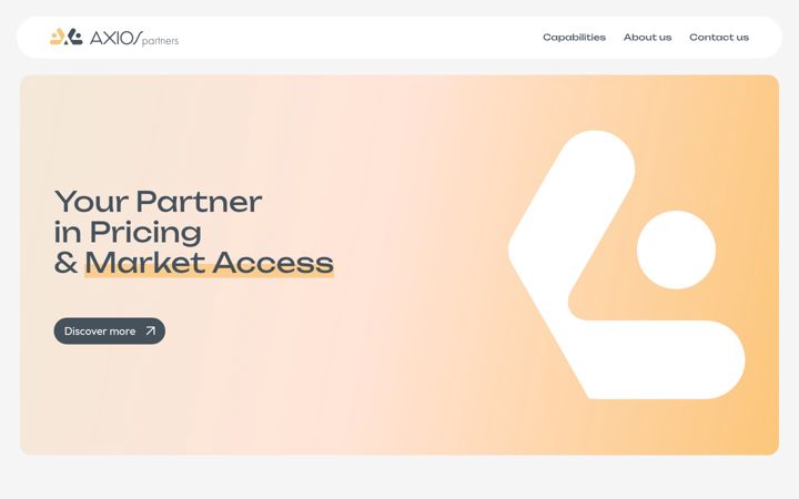 Screenshot ta' axios-partners.fr