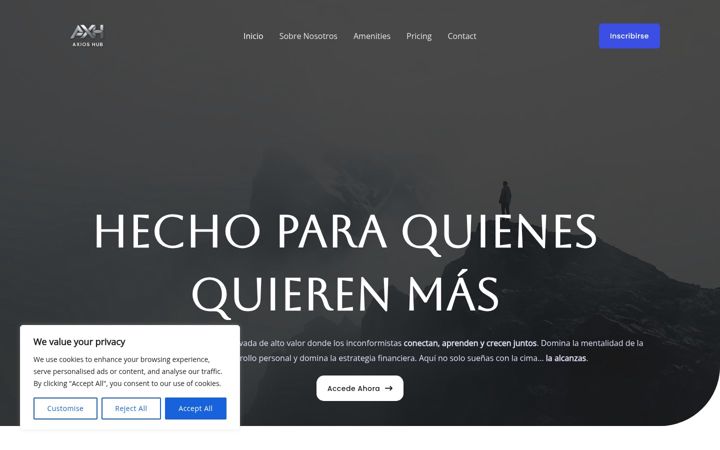 Screenshot of axioshub.es