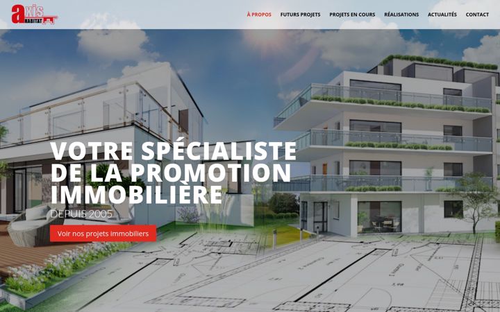 Screenshot ta' axis-habitat.fr