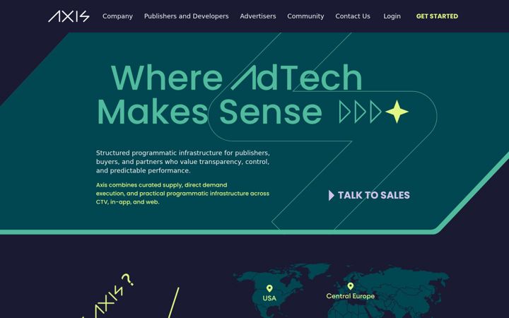 Screenshot of axis-marketplace.com