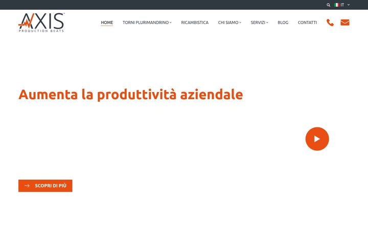 Screenshot of axis-spa.com