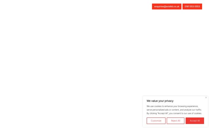 Screenshot of axisltd.co.uk