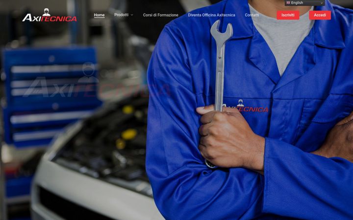 Screenshot of axitecnica.com