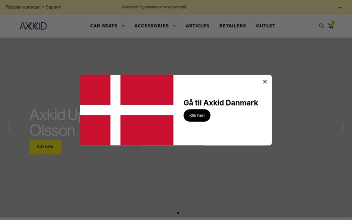 Screenshot of axkid.com