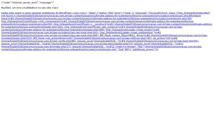 Screenshot of axlcomunicacao.com.br