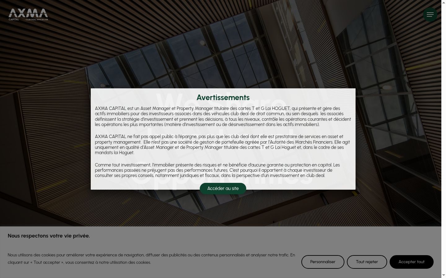Snímka obrazovky banera súhlasu zobrazeného pred akoukoľvek interakciou