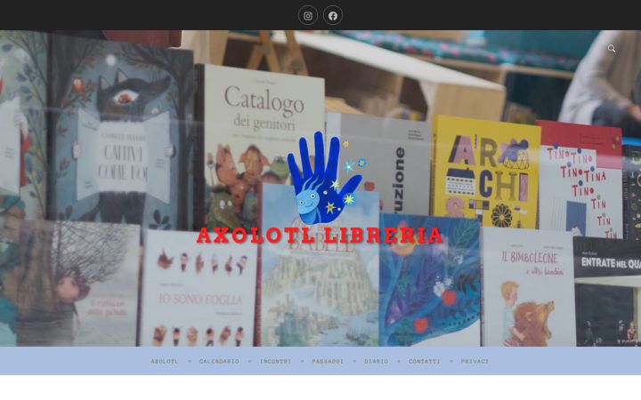 Skjámynd af axolotlibreria.org