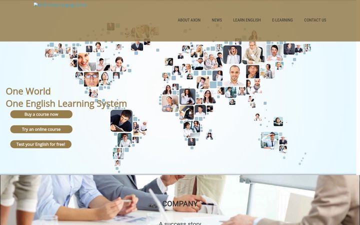 Screenshot of axonczech.cz