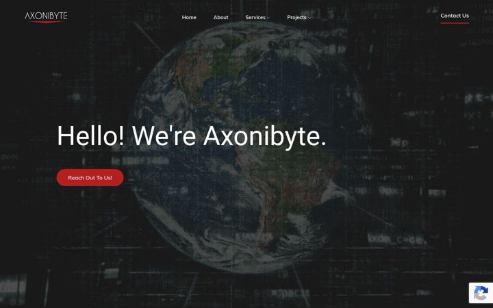 Screenshot of axonibyte.com