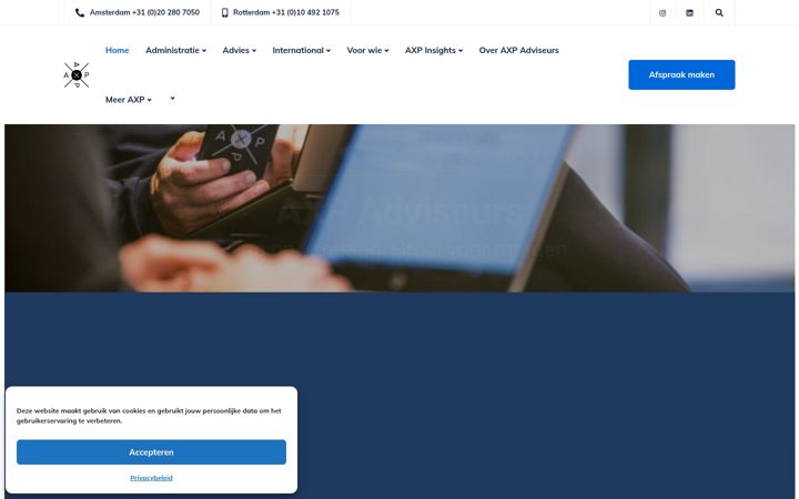 Screenshot του axp.nl