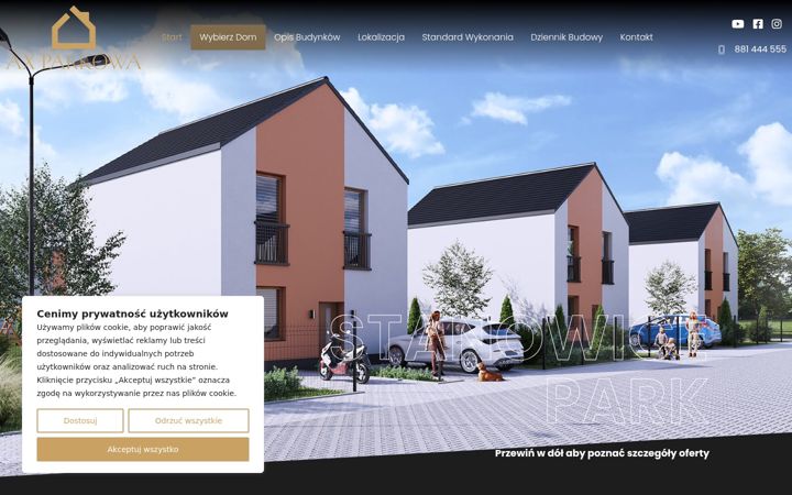 Screenshot of axparkowa.pl