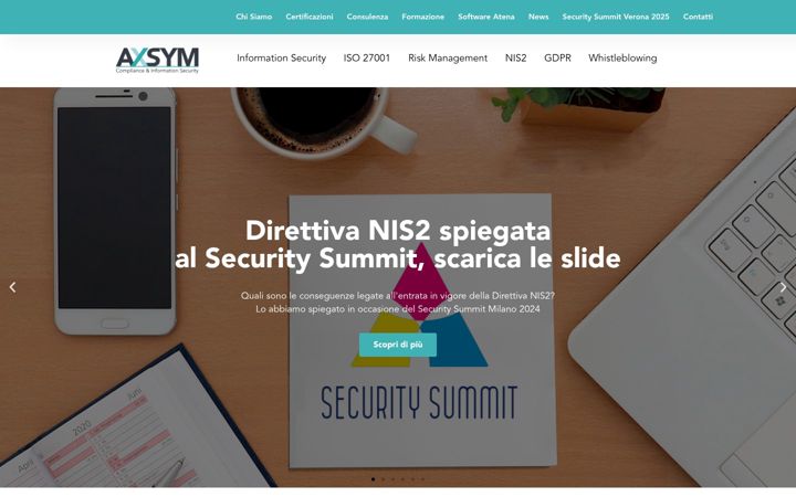 Screenshot of axsym.it