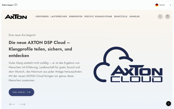 Screenshot of axton.de