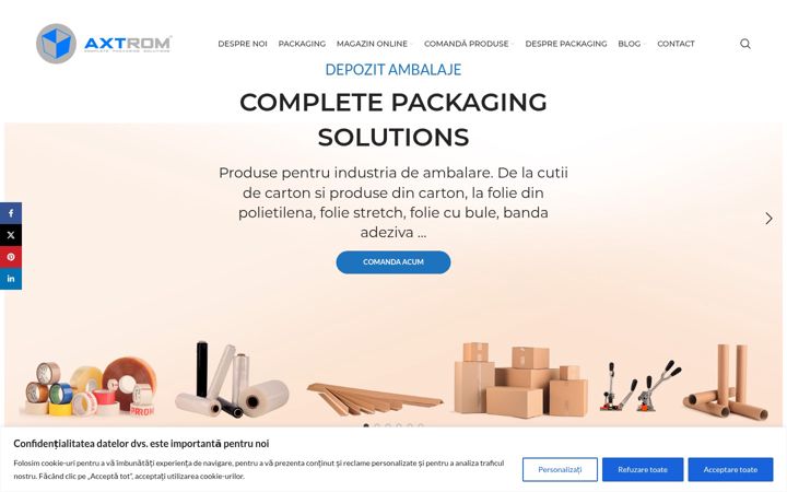 Screenshot of axtrom.ro