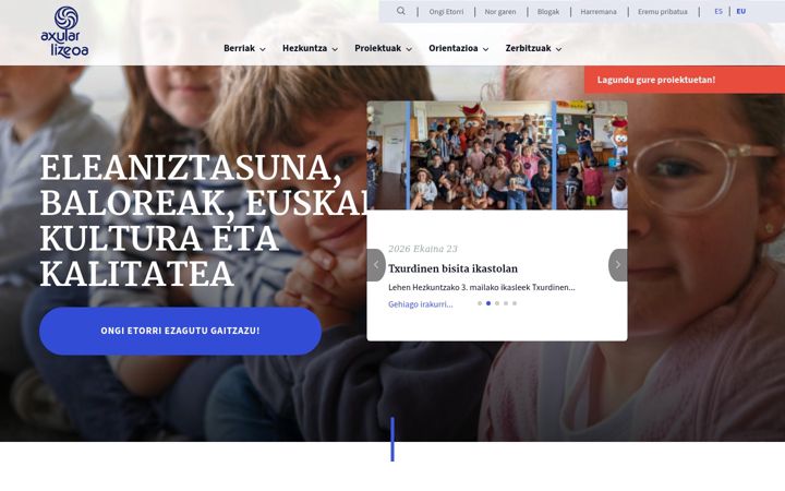 Screenshot of axular.net