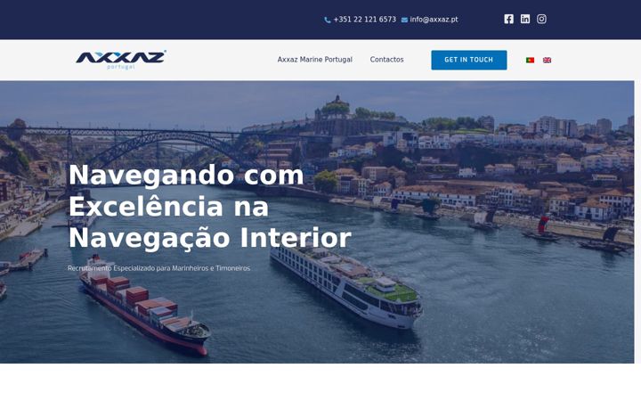 Zrzut ekranu axxaz.pt