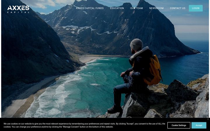 Screenshot of axxescapital.com