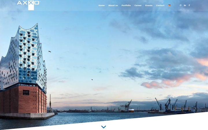 Screenshot of axxo.de