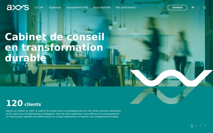 Екранна снимка на axys-consultants.com