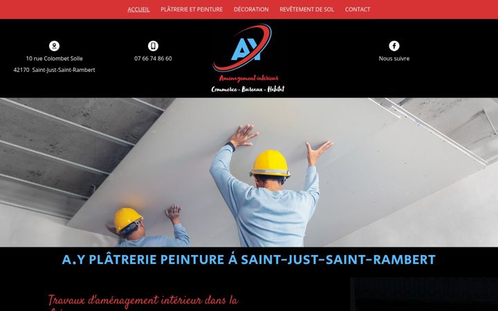Screenshot of ay-amenagement.fr