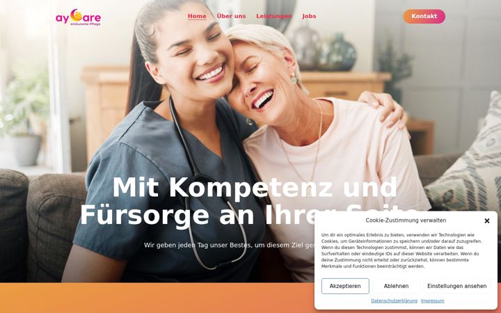 Képernyőkép: ay-care.com