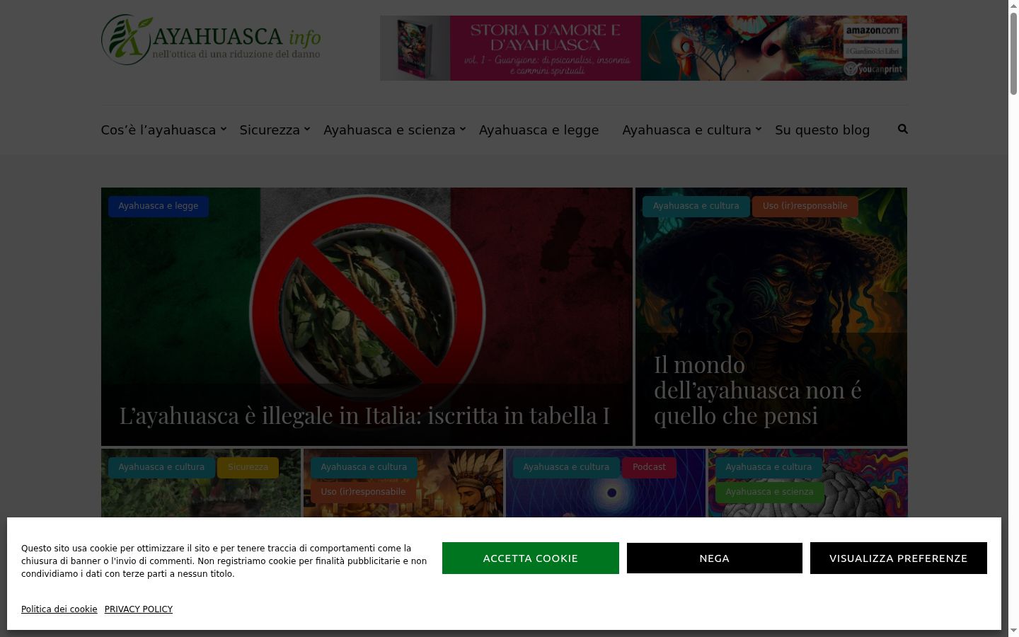 Screenshot tal-banner tal-kunsens muri qabel kwalunkwe interazzjoni