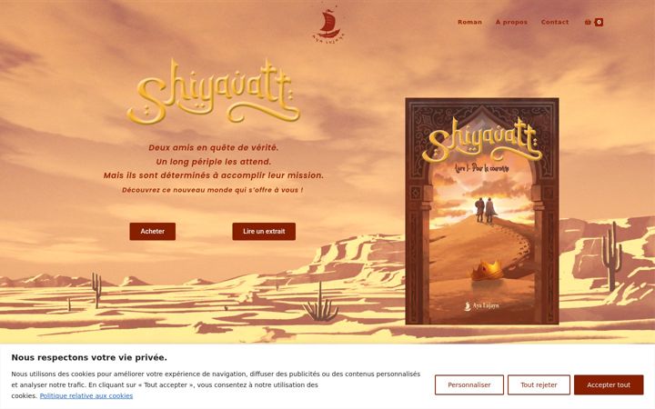 Screenshot of ayalujayn.com