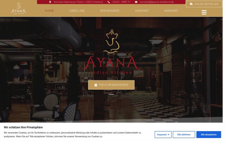 Screenshot of ayana-erkelenz.de