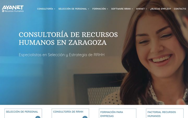 Captura de ecrã de ayanet.es